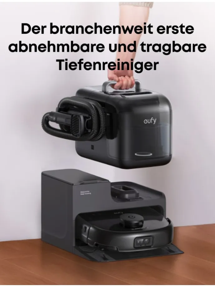 Saugroboter Robot Vacuum Omni E25 in schwarz