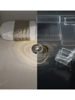 Saugroboter RV2800YEEU NeverTouch Pro in schwarz