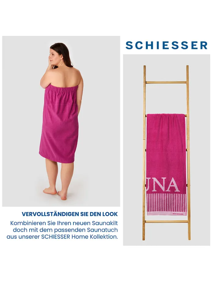 Saunakilt "Rom" in Pink