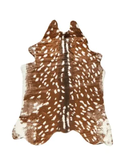 Schaffell KNOLL in Braun/Beige - (W) 150 x (L) 200 cm