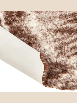 Schaffell ZEIL in Braun/Beige - (W) 130 x (L) 170 cm