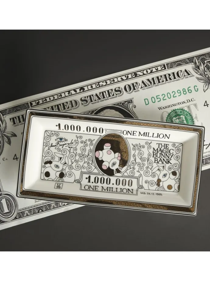 Schale " Bergonzoli One Million " in Bunt