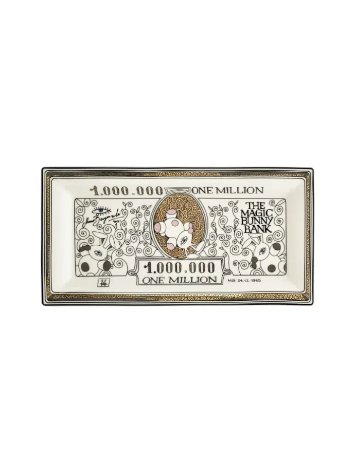 Schale " Bergonzoli One Million " in Bunt