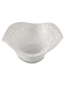 Schale " Floralie " in weiß