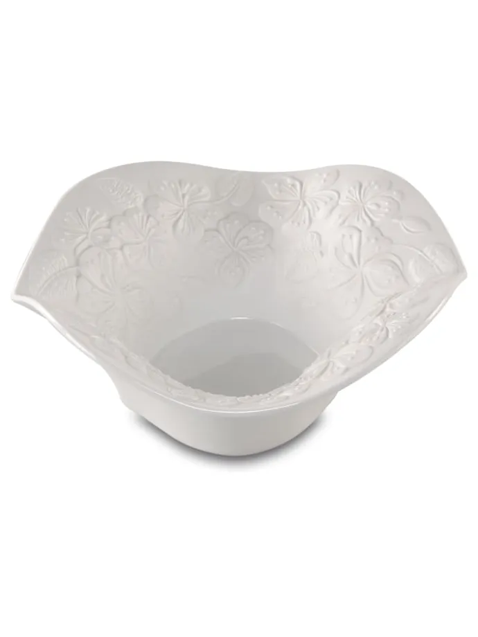 Schale " Floralie " in weiß