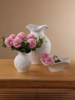 Schale " Floralie " in weiß