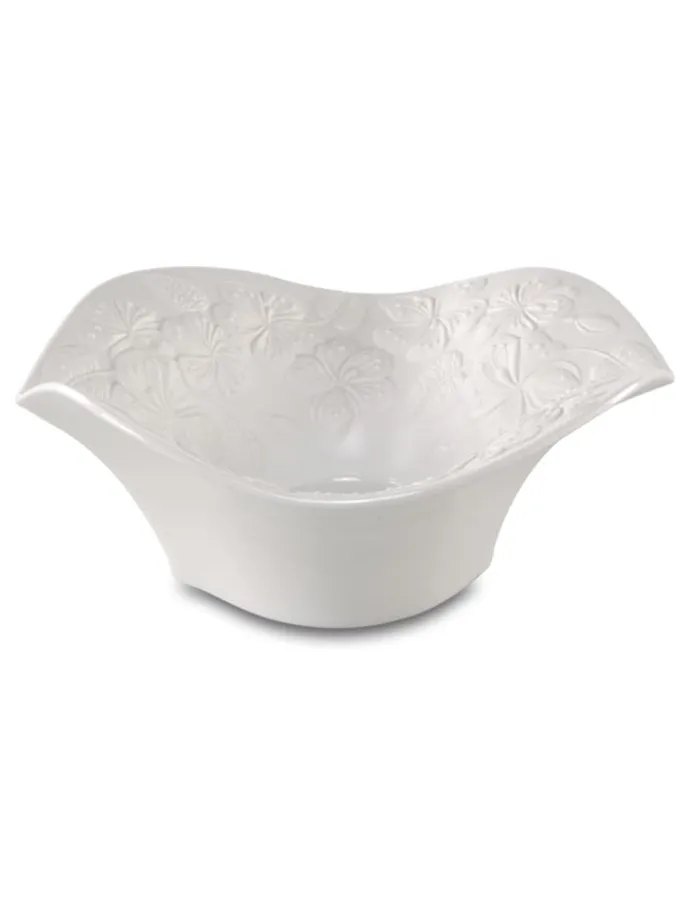 Schale " Floralie " in weiß