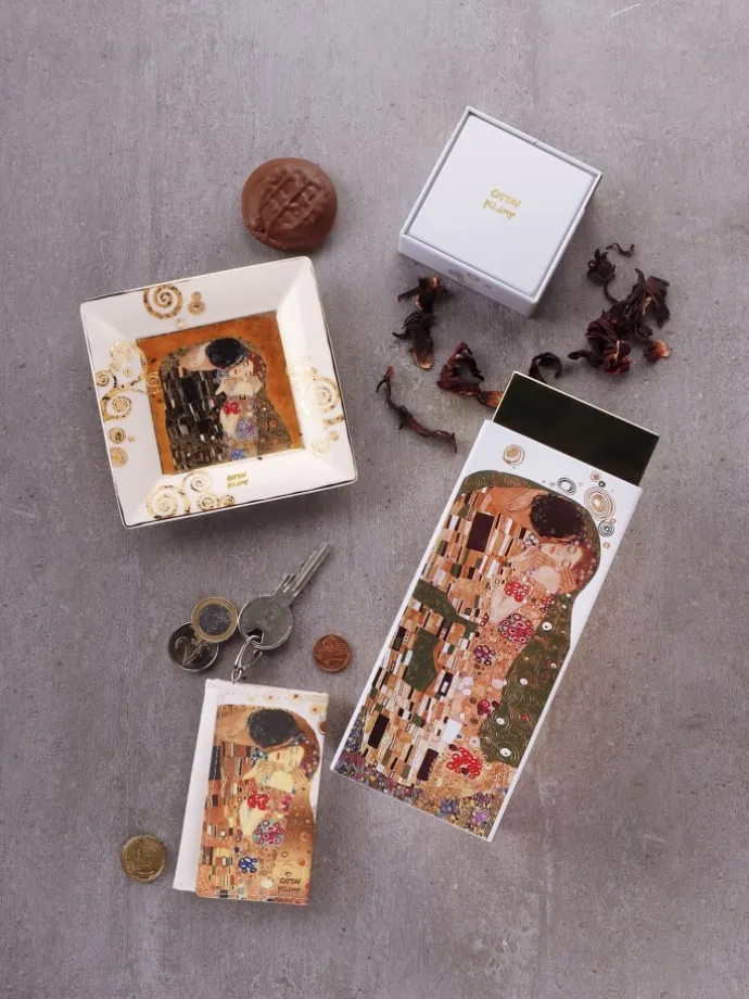 Schale " Gustav Klimt - Der Kuss " in Klimt - Kuss