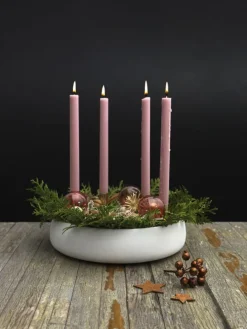 Schale " Herzenswünsche " in weiß