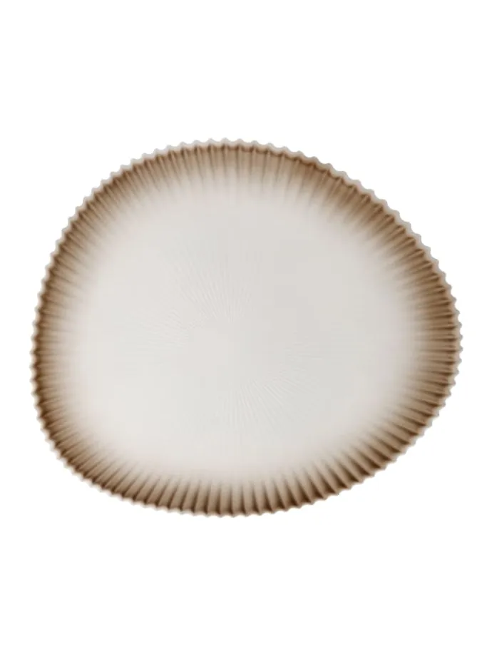 Schale " Raindrop " in sand