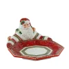 Schale " Santa präsentiert " in Bunt