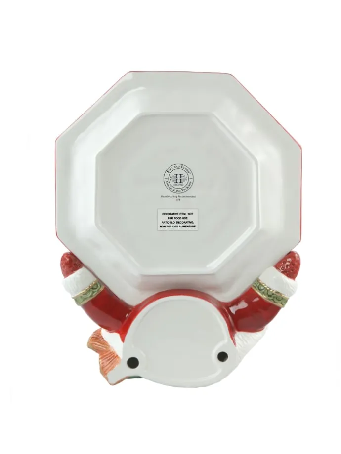 Schale " Santa präsentiert " in Bunt