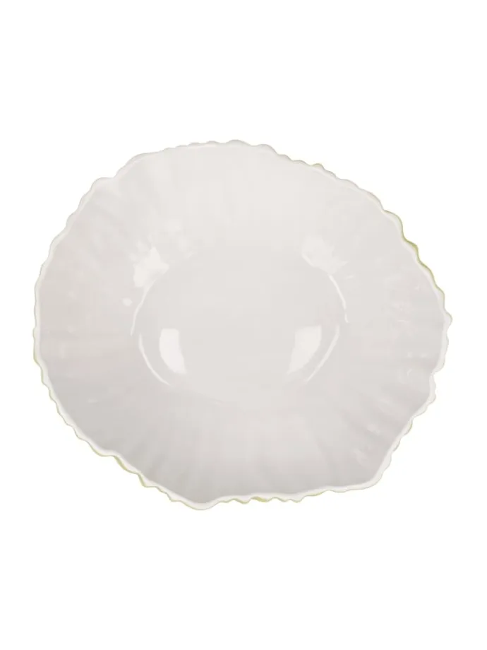 Schale " Spirulina " in hellgrün