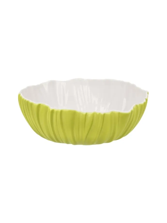 Schale " Spirulina " in hellgrün