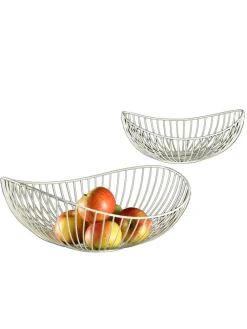 Schale antikweiss - paar 38cm in antikweiss