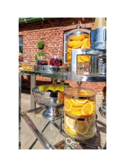 Schale Platinum klar - (H) 12 cm