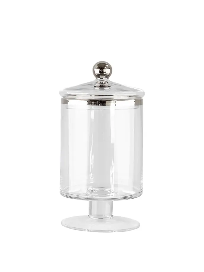 Schale "Sefa" in Silber/ Gold - H. 14,5 cm - D. 20 cm