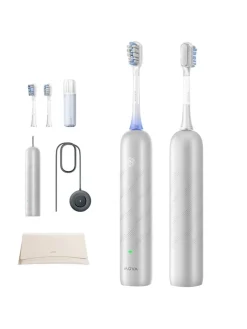 Schallzahnbürste ''Fresh Pro'' in Silber