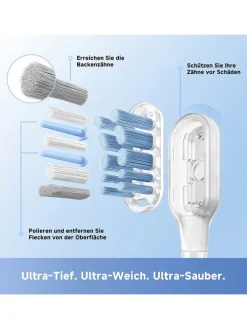 Schallzahnbürste ''Fresh Pro'' in Silber