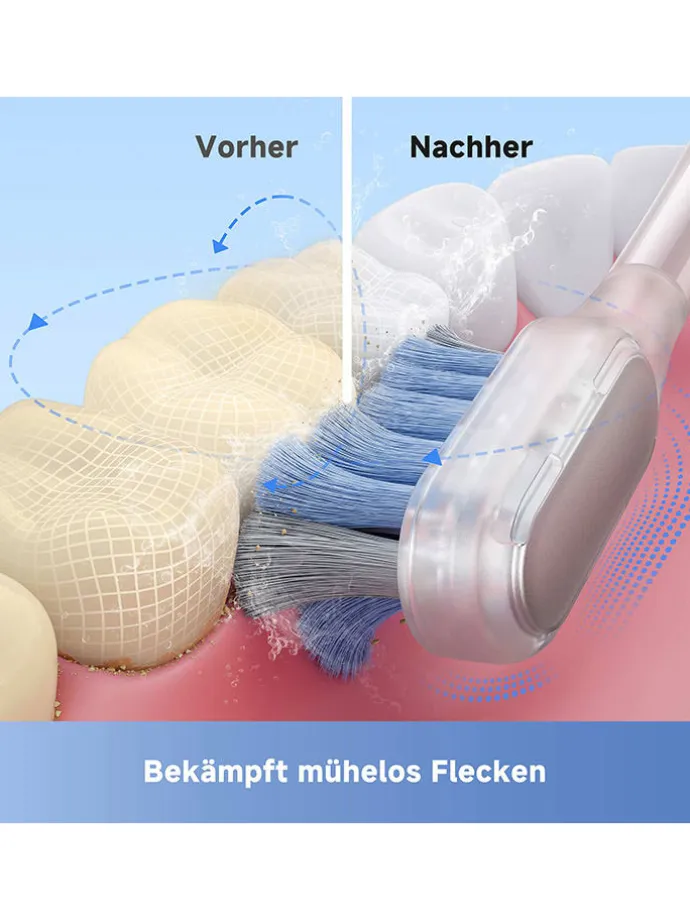 Schallzahnbürste ''Fresh Pro'' in Schwarz