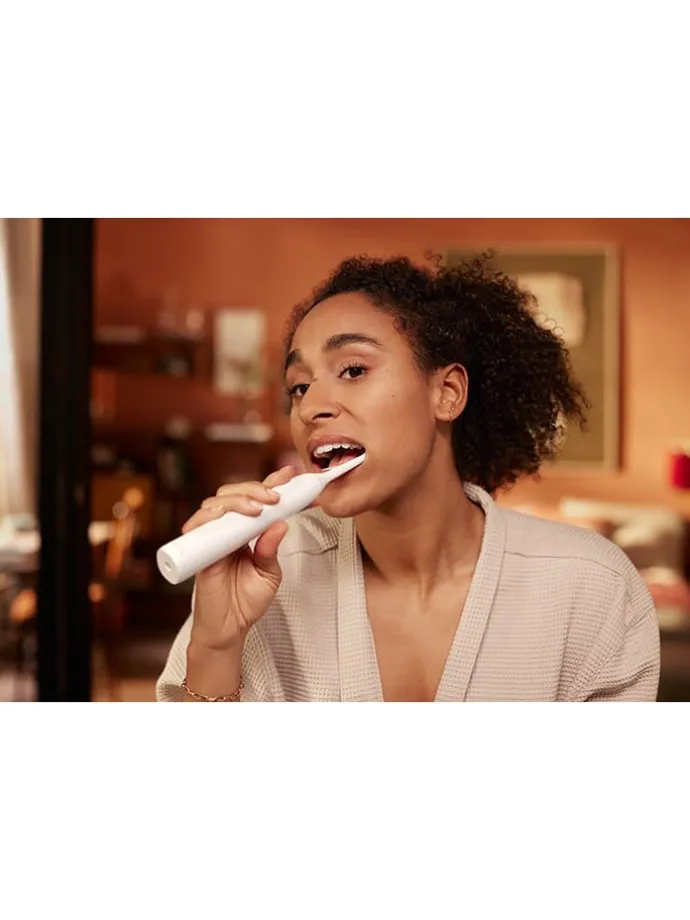 Schallzahnbürsten-Doppelpack "Philips Sonicare 5500" in Schwarz/ Weiß