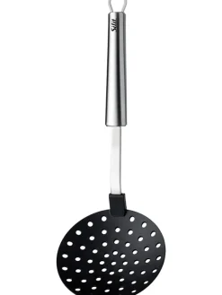 Schaumlöffel "Classic Line" in Anthrazit/ Silber - (L)33 cm