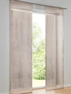 Schiebevorhang in Beige