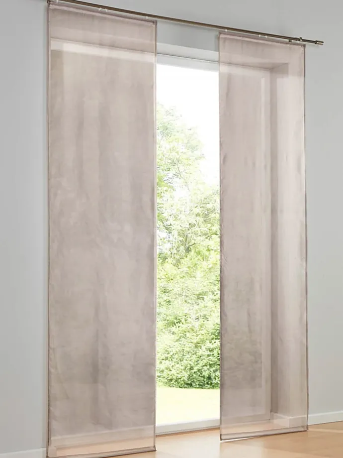 Schiebevorhang in Beige