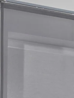 Schiebevorhang in Grau