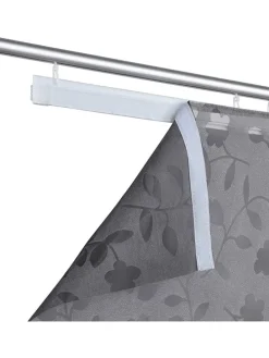 Schiebevorhang in Grau