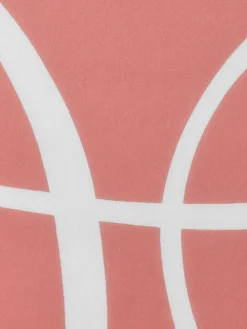 Schiebevorhang in Rot