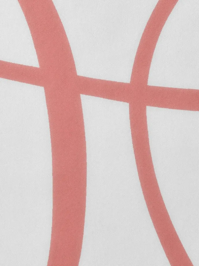 Schiebevorhang in Weiß