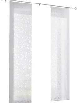 Schiebevorhang in Weiß