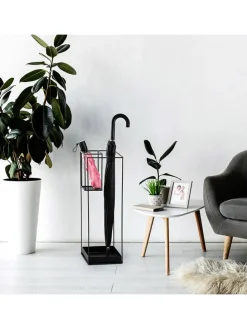 Schirmständer in Schwarz - (B)20 x (H)61 cm