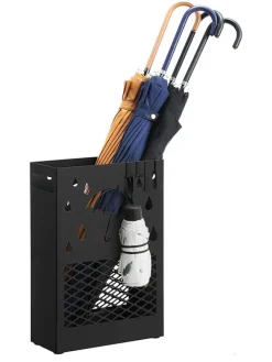 Schirmständer in Schwatz - (B)28 x (H)41 x (T)12 cm