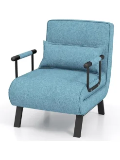 Schlafsessel Klappbar in Türkis