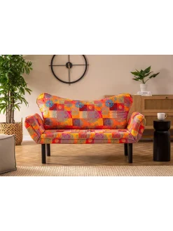 Schlafsofa in Bunt - (B)150 x (T)65 cm