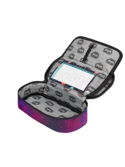 Schlamperetui "Skate Galaxy" in Lila