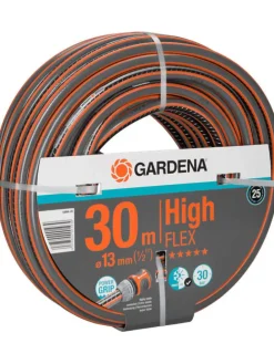 Schlauch "Comfort HighFLEX" in Schwarz/ Orange - 10x10 13 mm (1/2"), 30 m