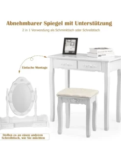 Schminktische in Weiß