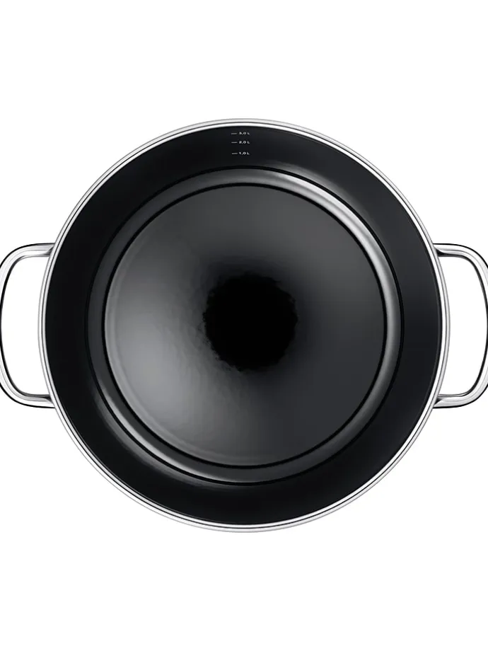 Schmorpfanne "Professional" in Schwarz - Ø 28 cm