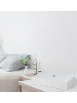 Schmuckaufbewahrung in Weiß - (B)32 x (H)7 x (T)22 cm