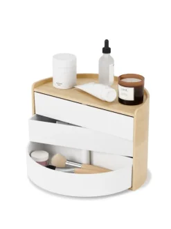 Schmuckaufbewahrung Moona 27 x 15 x 18cm in weiß