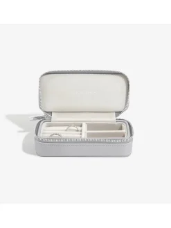 Schmucketui in Grau - (B)16 x (H)7 x (T)4,2 cm