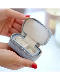 Schmucketui in Lila - (B)16 x (H)7 x (T)4,2 cm