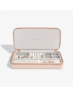 Schmucketui in Rosa - (B)27 x (H)12 x (T)5 cm