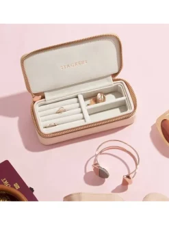 Schmucketui in Rosa - (B)16 x (H)7 x (T)4,2 cm