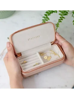 Schmucketui in Rosa - (B)16 x (H)7 x (T)4,2 cm