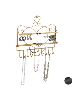 Schmuckhalter in Gold - (B)36,5x (H)30 x (T)3,5 cm