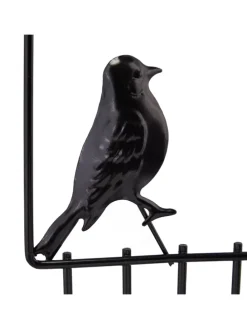 Schmuckhalter in Schwarz - (B)25,5x (H)44,5 x (T)4,5 cm